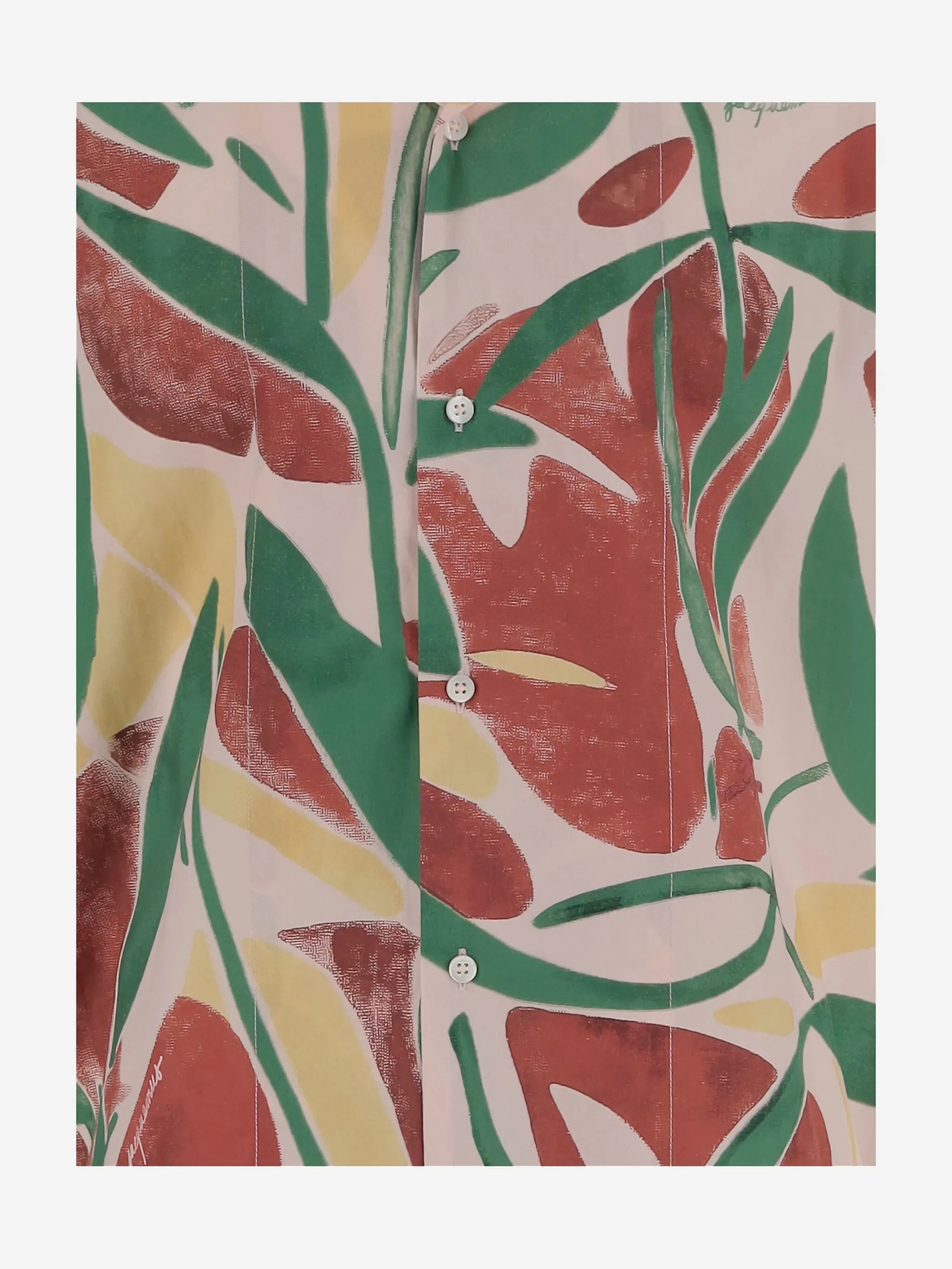 Jacquemus Abstract-print Cotton Shirt - 2