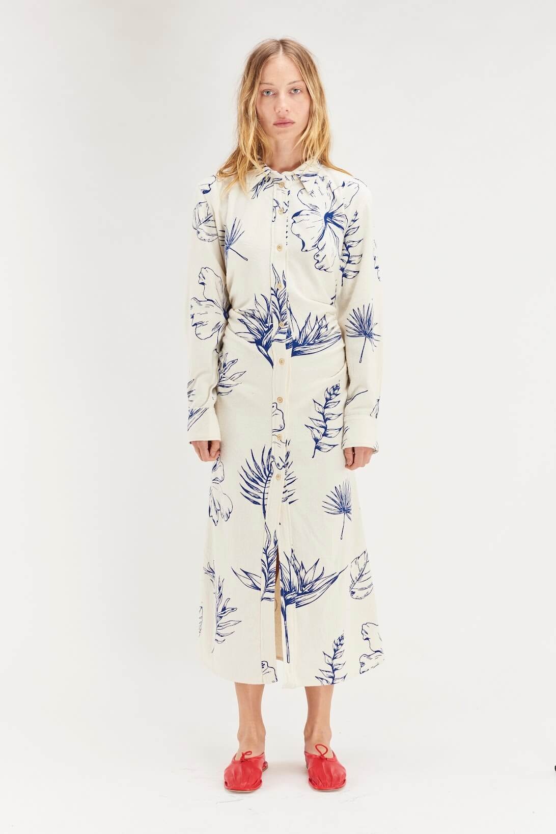 BOTANIC SHIRT DRESS - 4