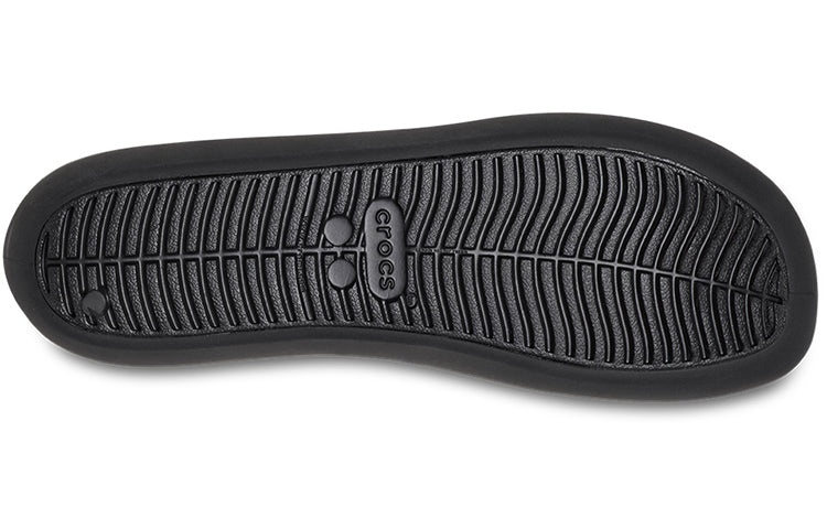 (WMNS) Crocs Brooklyn Flats 'Black' 209384-001 - 7