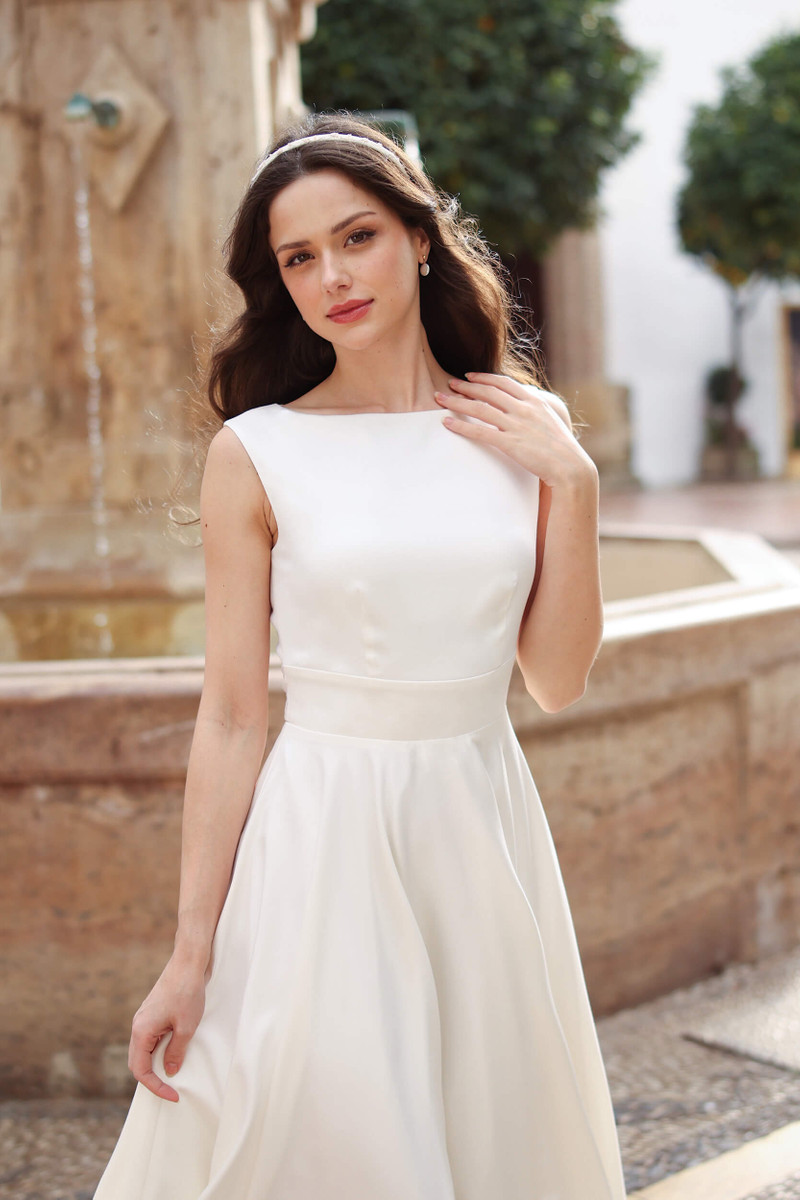 Violetta A line Midi Dress 1