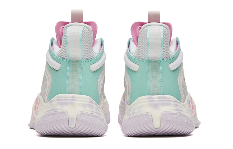 ANTA Magic Cement Bubble Outfield Basketball Shoes 'White Pink' 912321610S-3 - 4