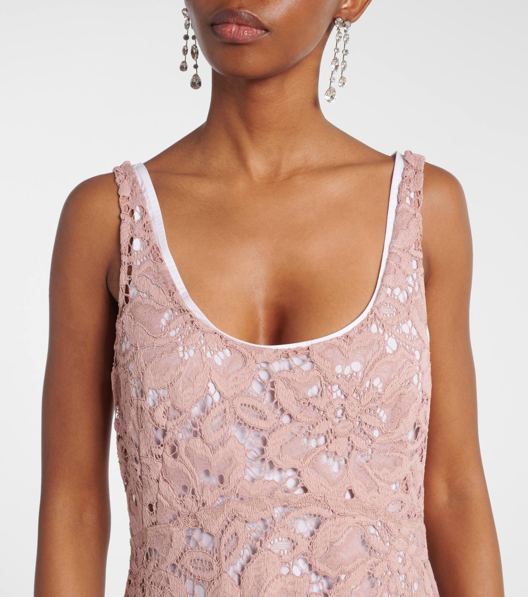 Lacy Dream lace midi dress - 4