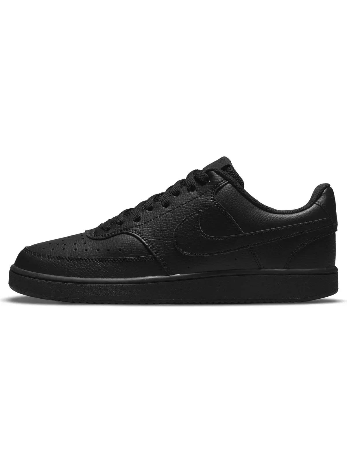 Court Vision Low Next Nature "Black" Men's Shoe - 5