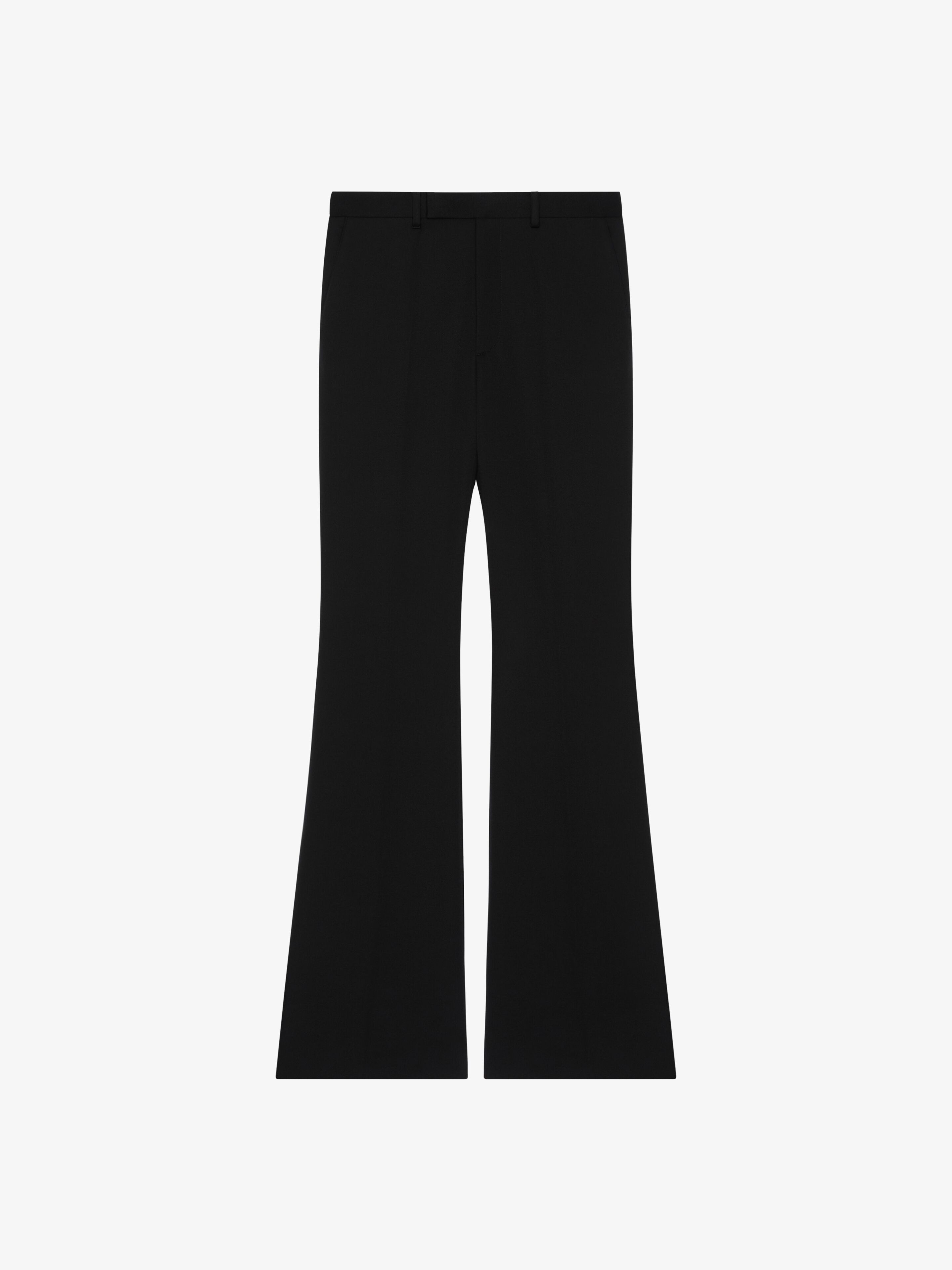 FLARE TAILORED PANTS IN WOOL - 1