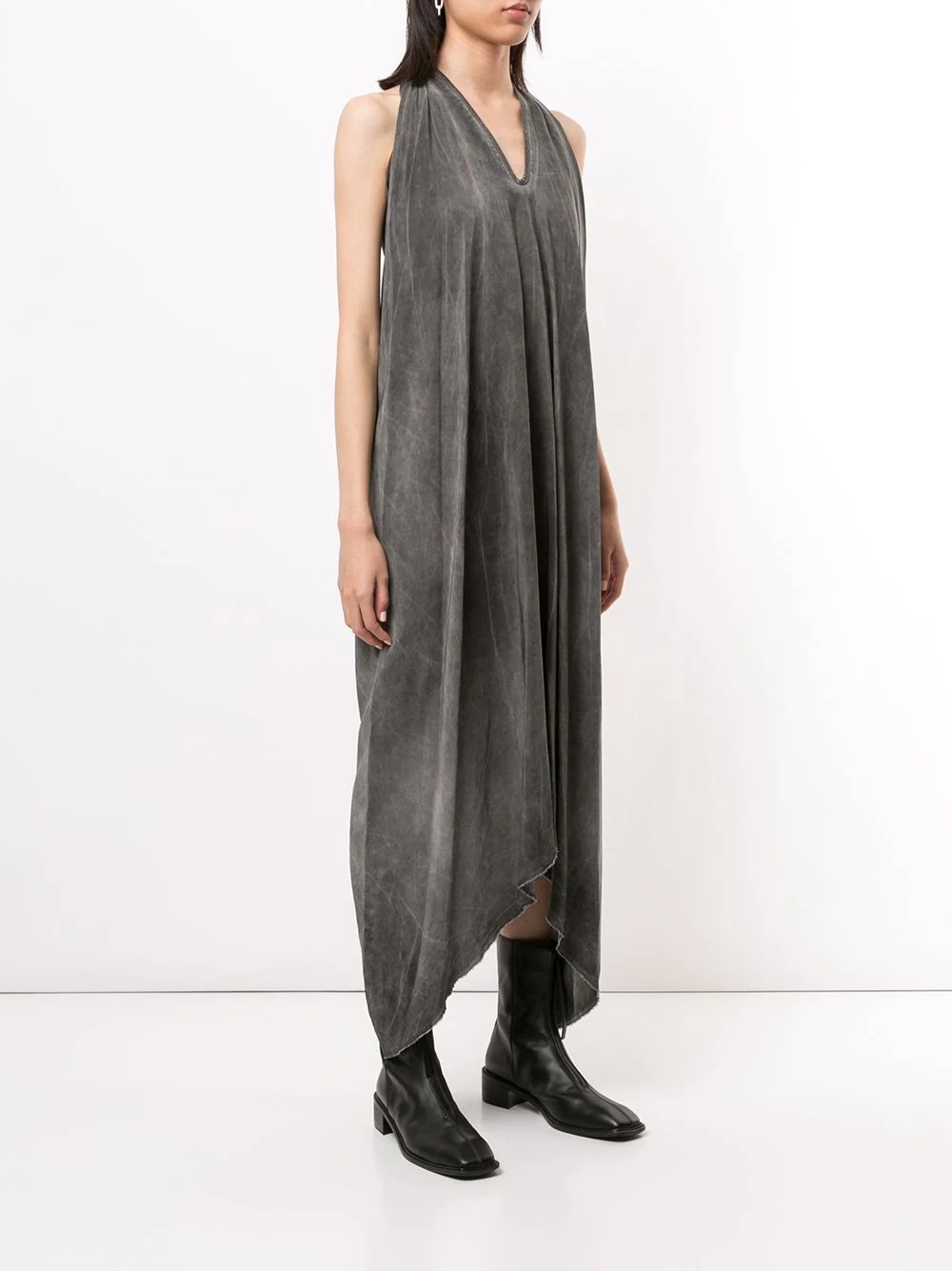 Indecente draped asymmetric dress - 4