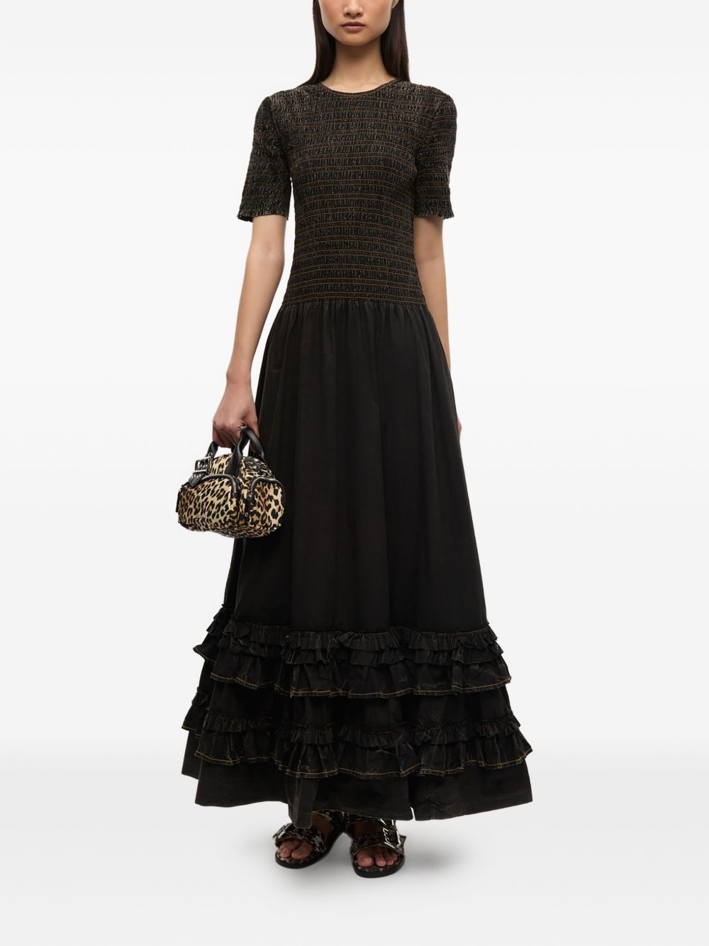 jersey maxi dress - 2