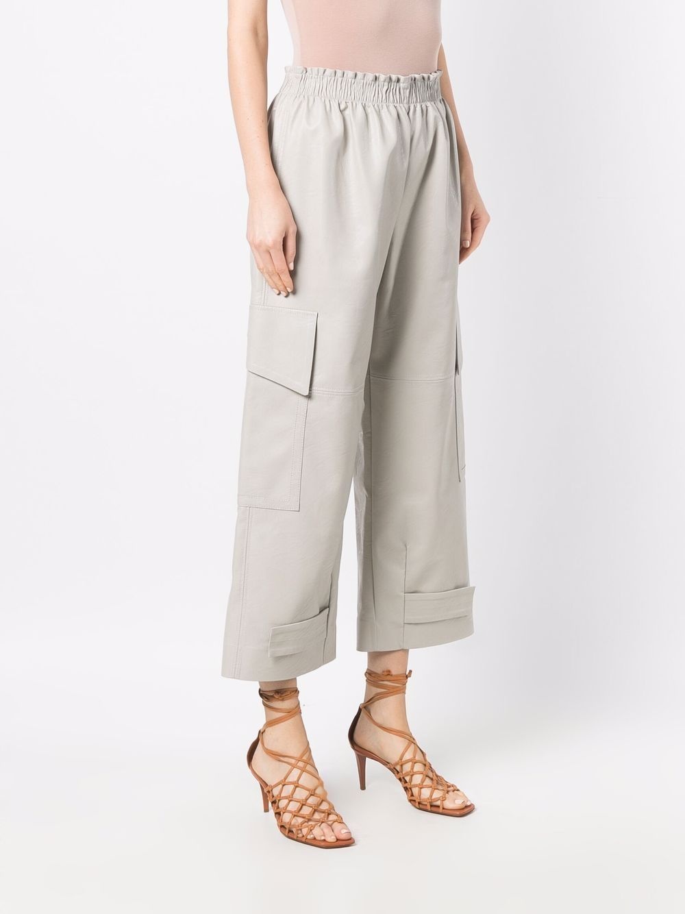 Sylvia faux leather trousers - 3