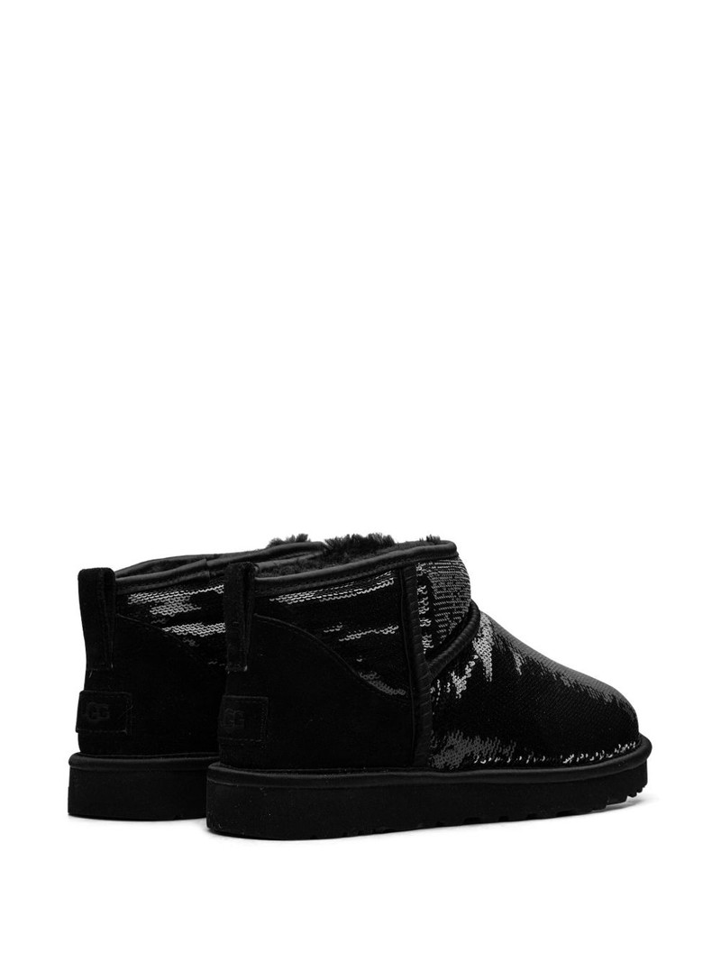 Classic Ultra Mini "Mirror Ball Black" boots 3