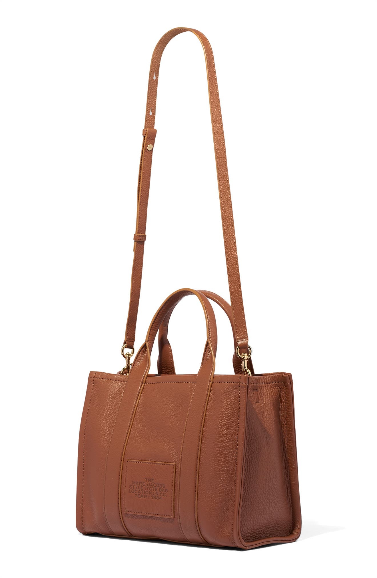 Marc Jacobs The Leather Medium Tote Bag in Argan Oil at Nordstrom - 7