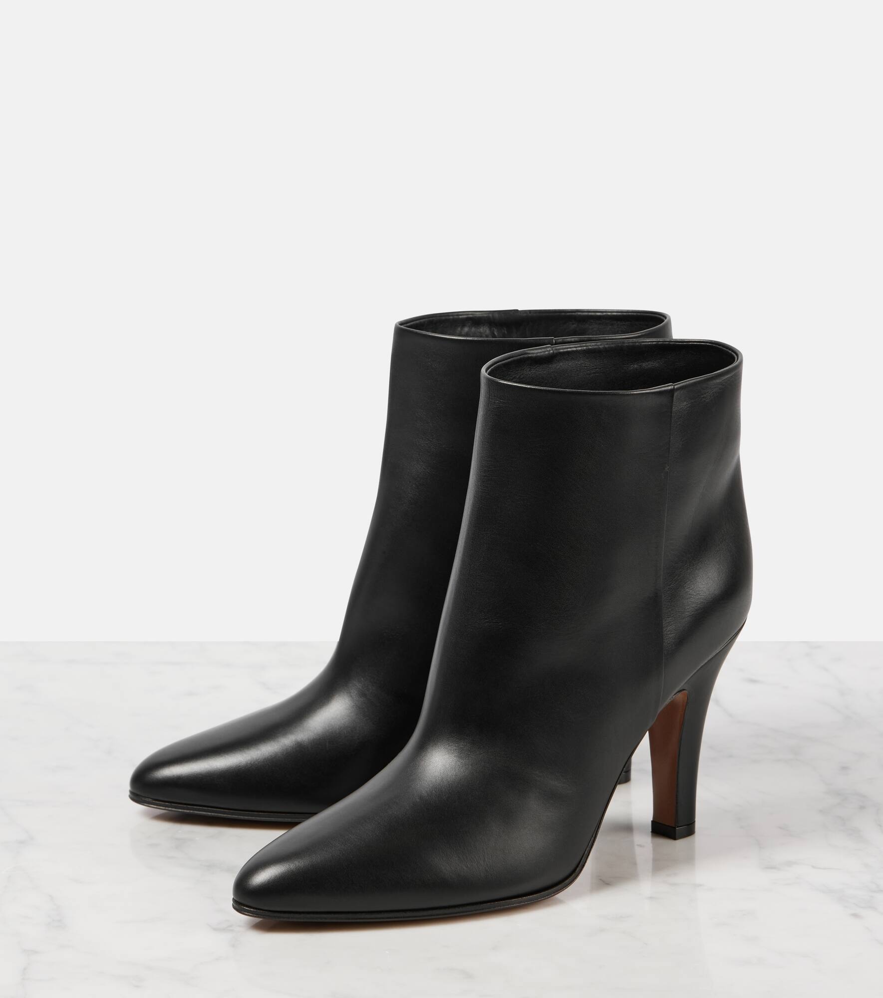 Prudens leather ankle boots - 5
