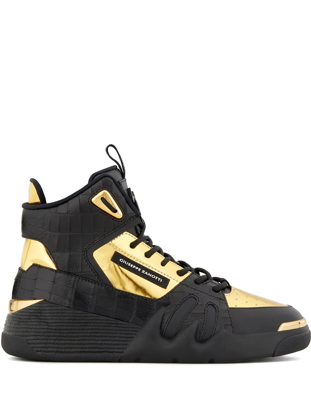 Talon panelled high-top sneakers - 1