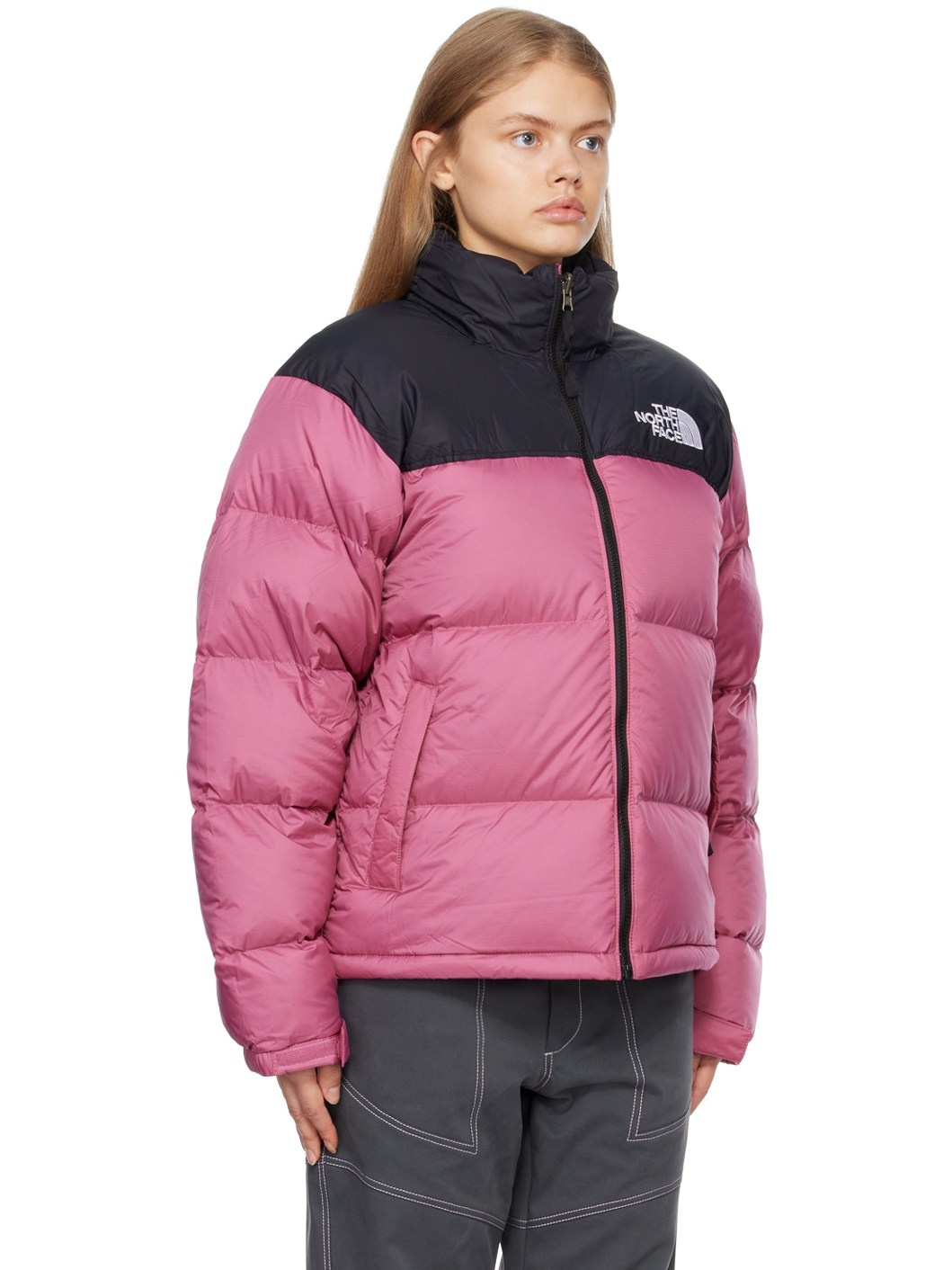 Pink 1996 Retro Nuptse Down Jacket - 2