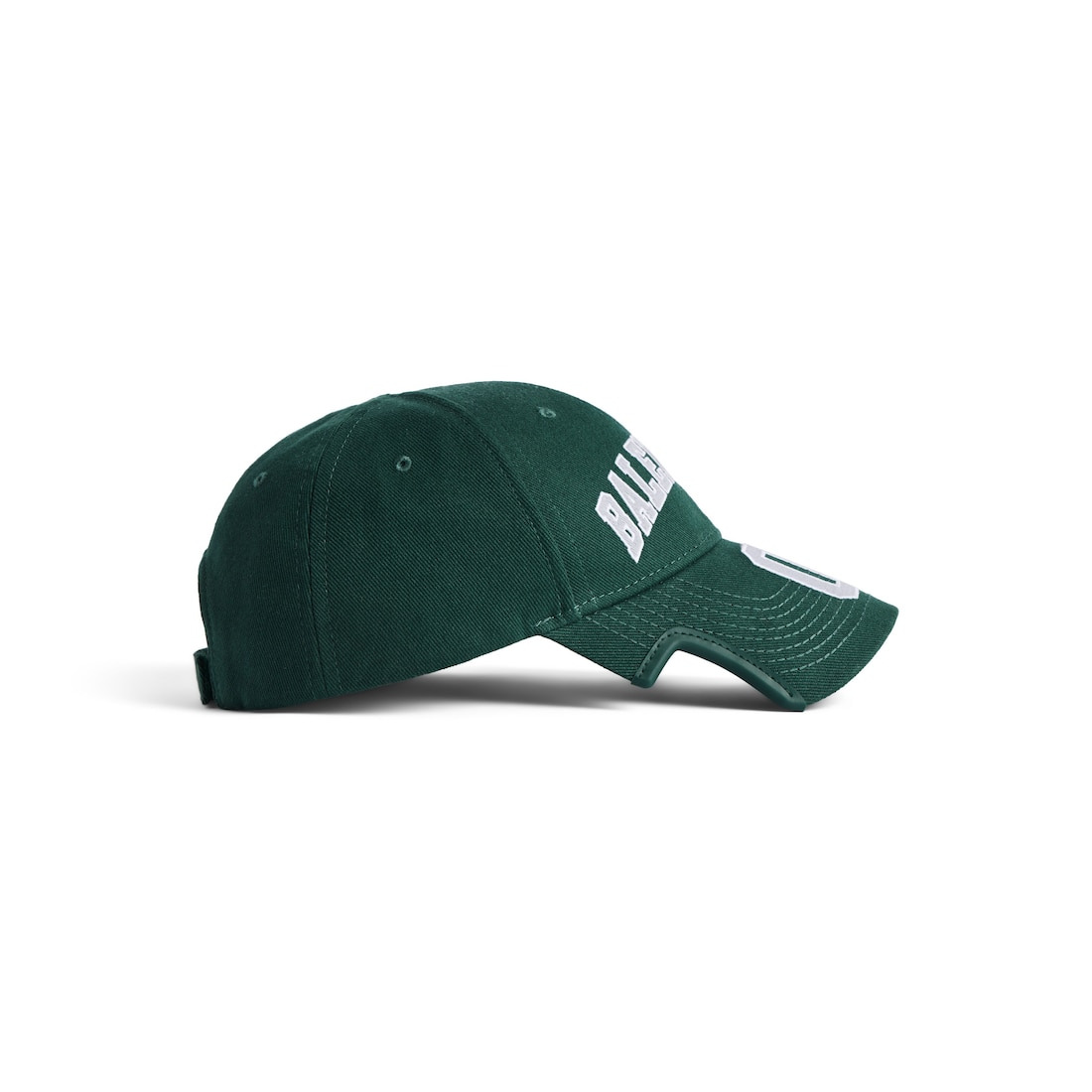 Men's Basketball Cap in Dark Green - 4