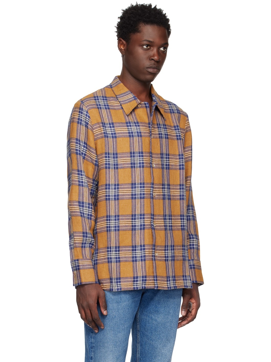 Brown & Blue Marcel Shirt - 2