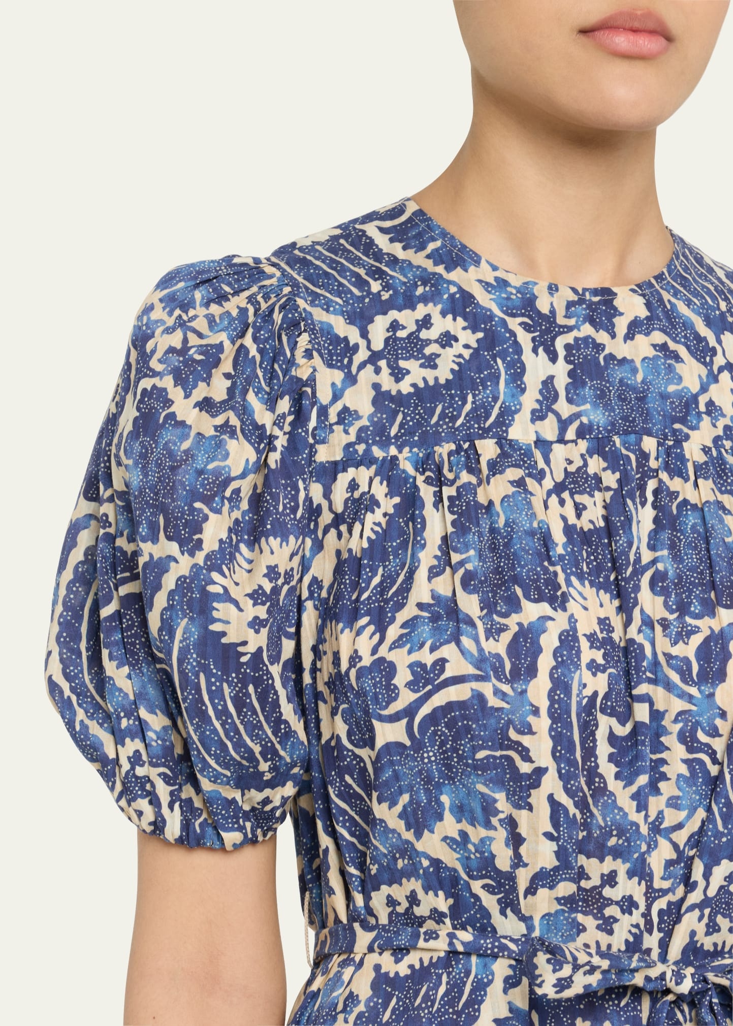 Rosalie Short-Sleeve Mini Dress - 5