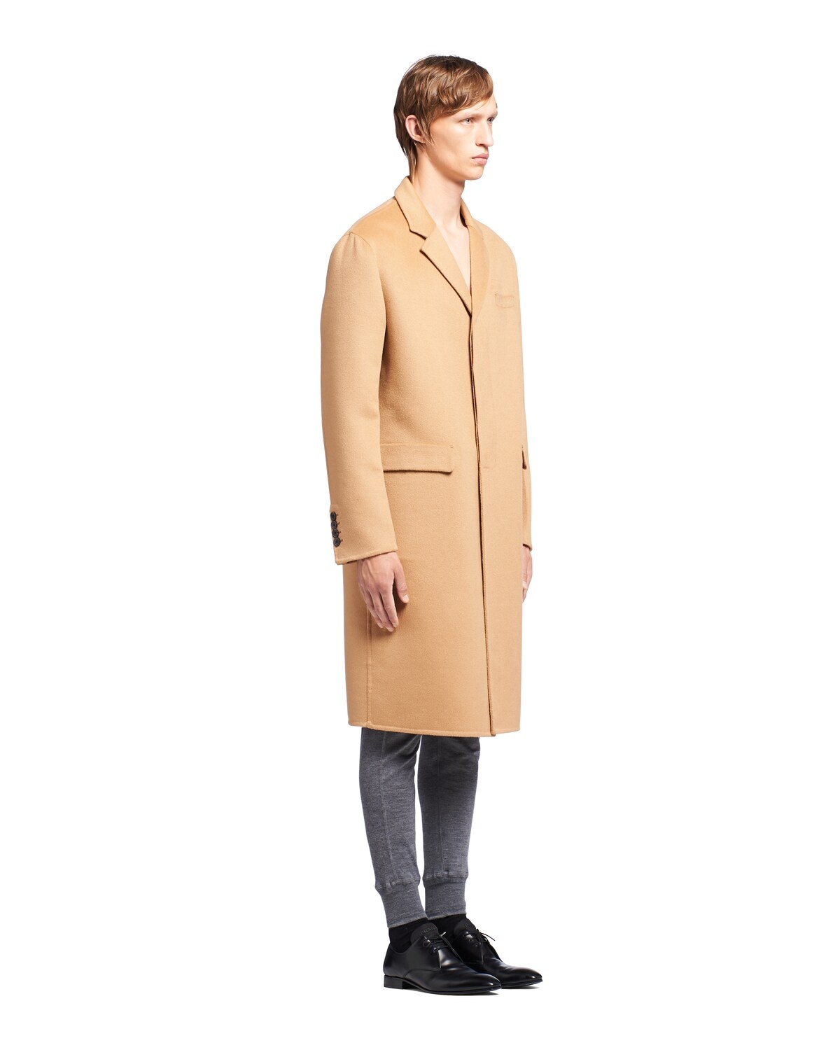 Double cashmere coat - 3