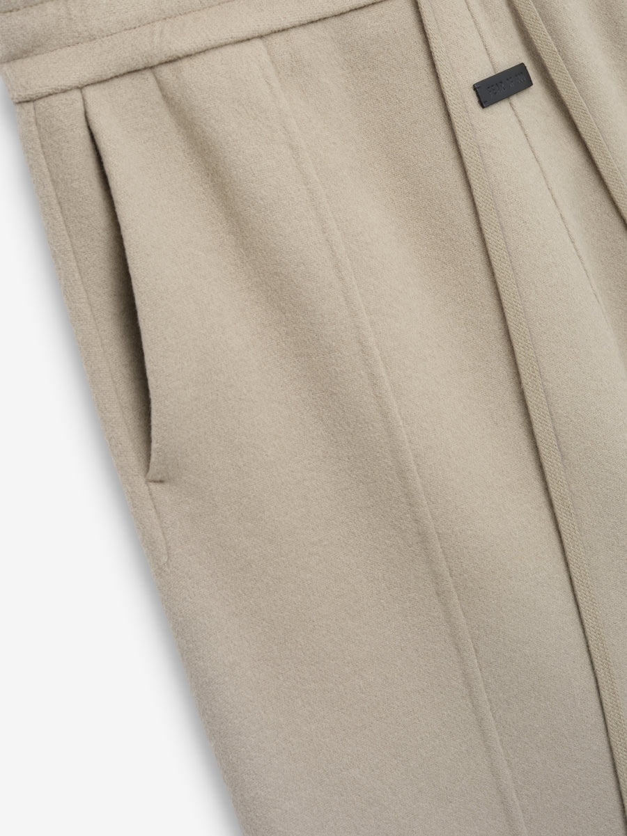 Wool Cashmere Drawstring Forum Pant - 3