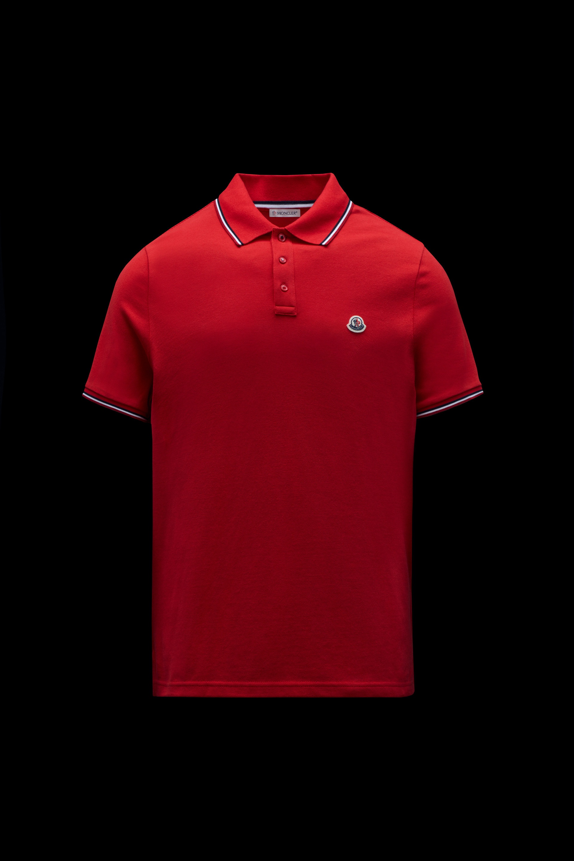 Polo With Tricolor Detail - 1