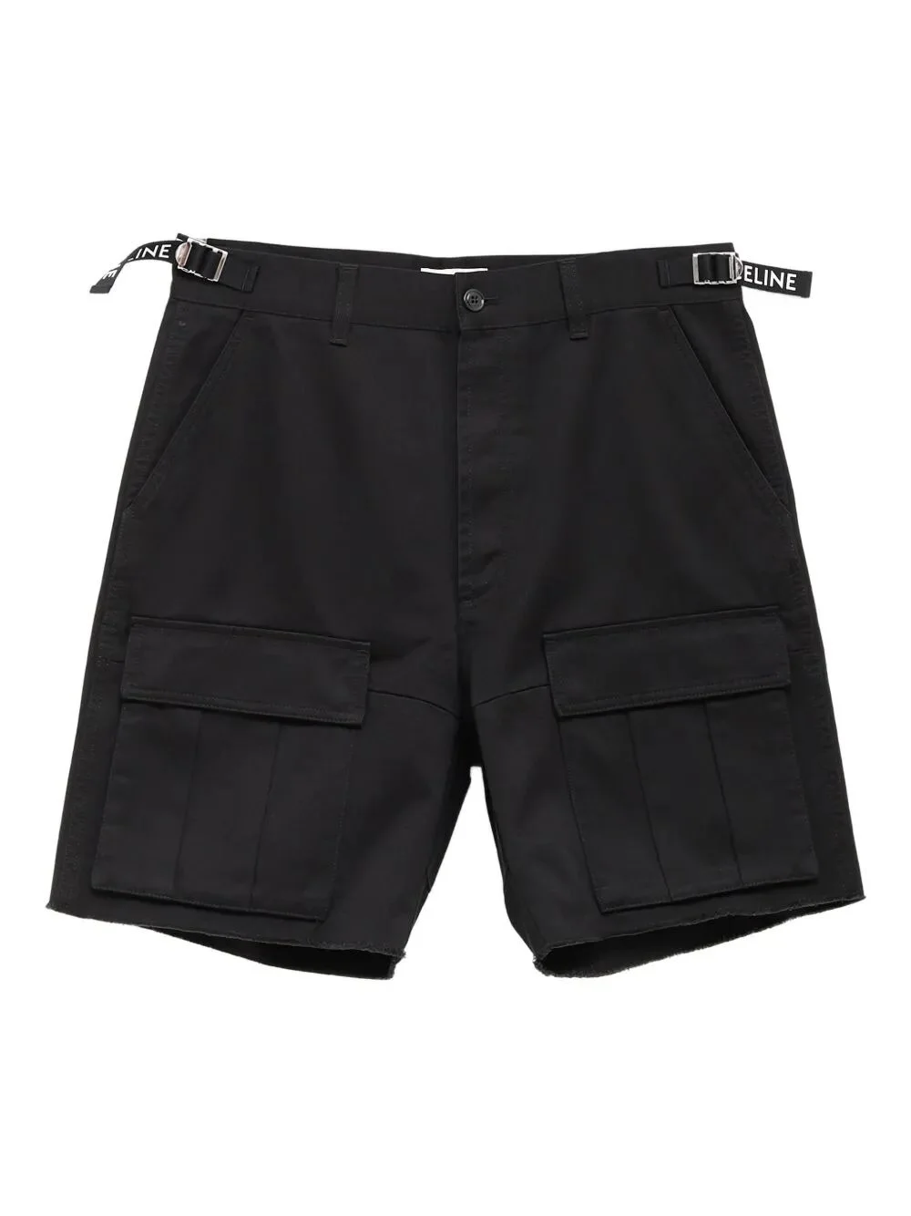 Celine Men Cargo Cotton Bermuda Shorts - 1