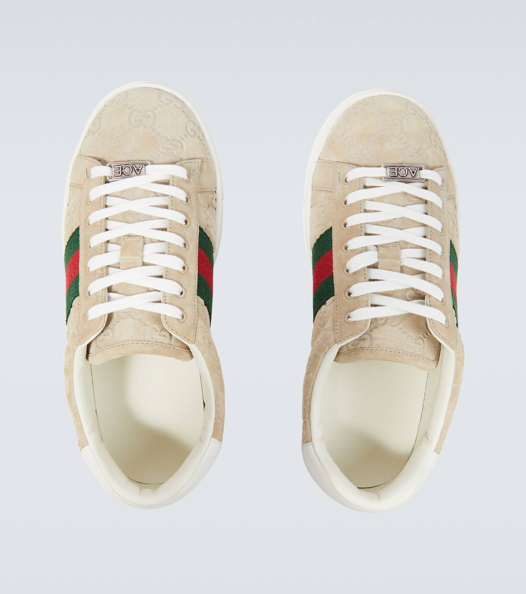 Gucci Ace suede sneakers - 4