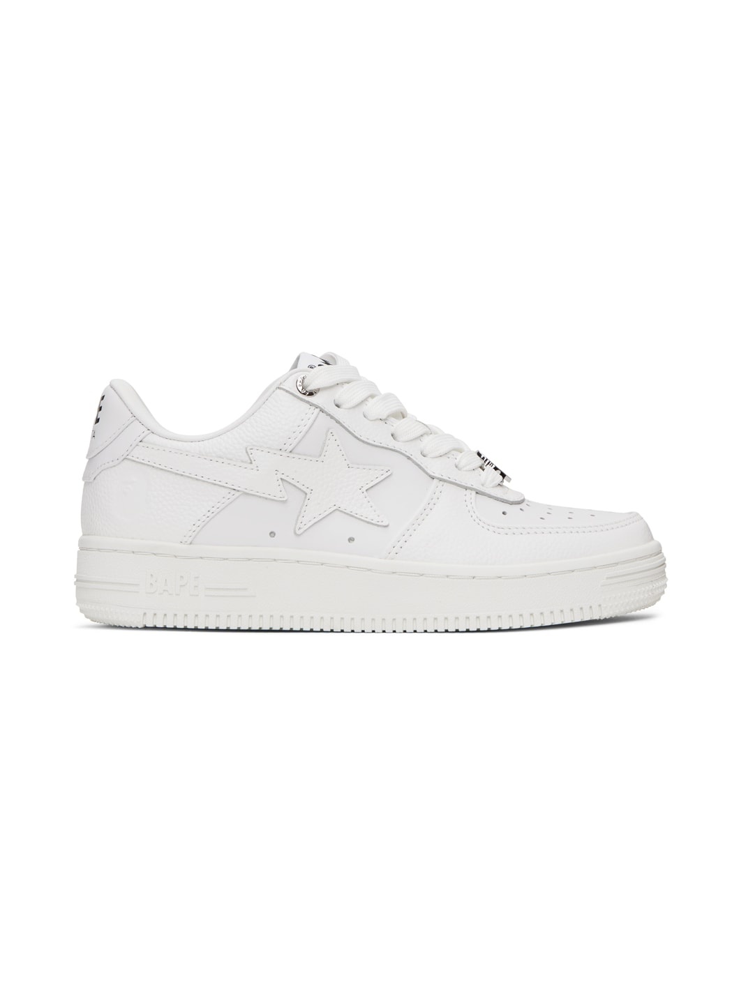 White STA #6 Sneakers - 1