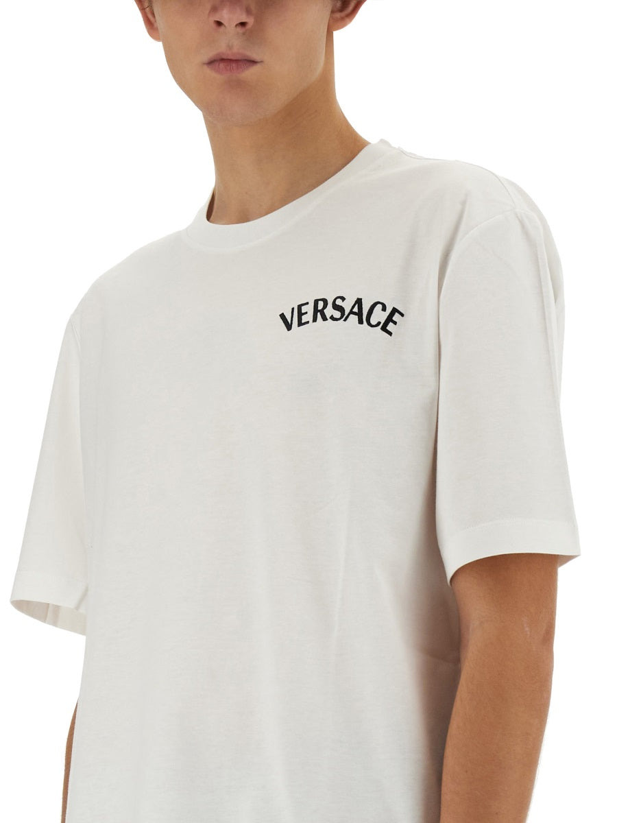 Versace Men T-Shirt With Logo - 3