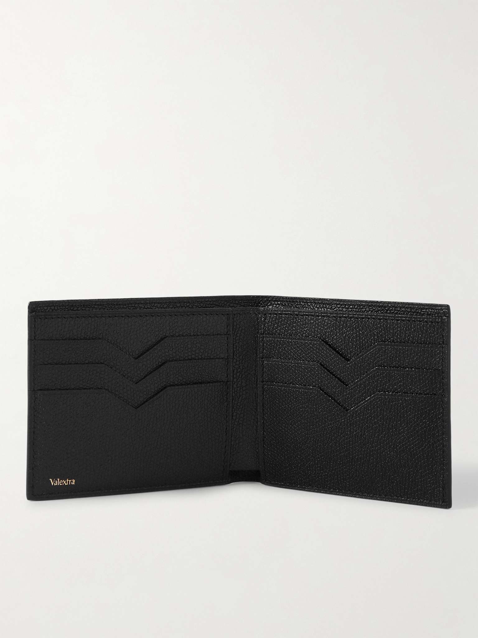 Pebble-Grain Leather Billfold Wallet - 4