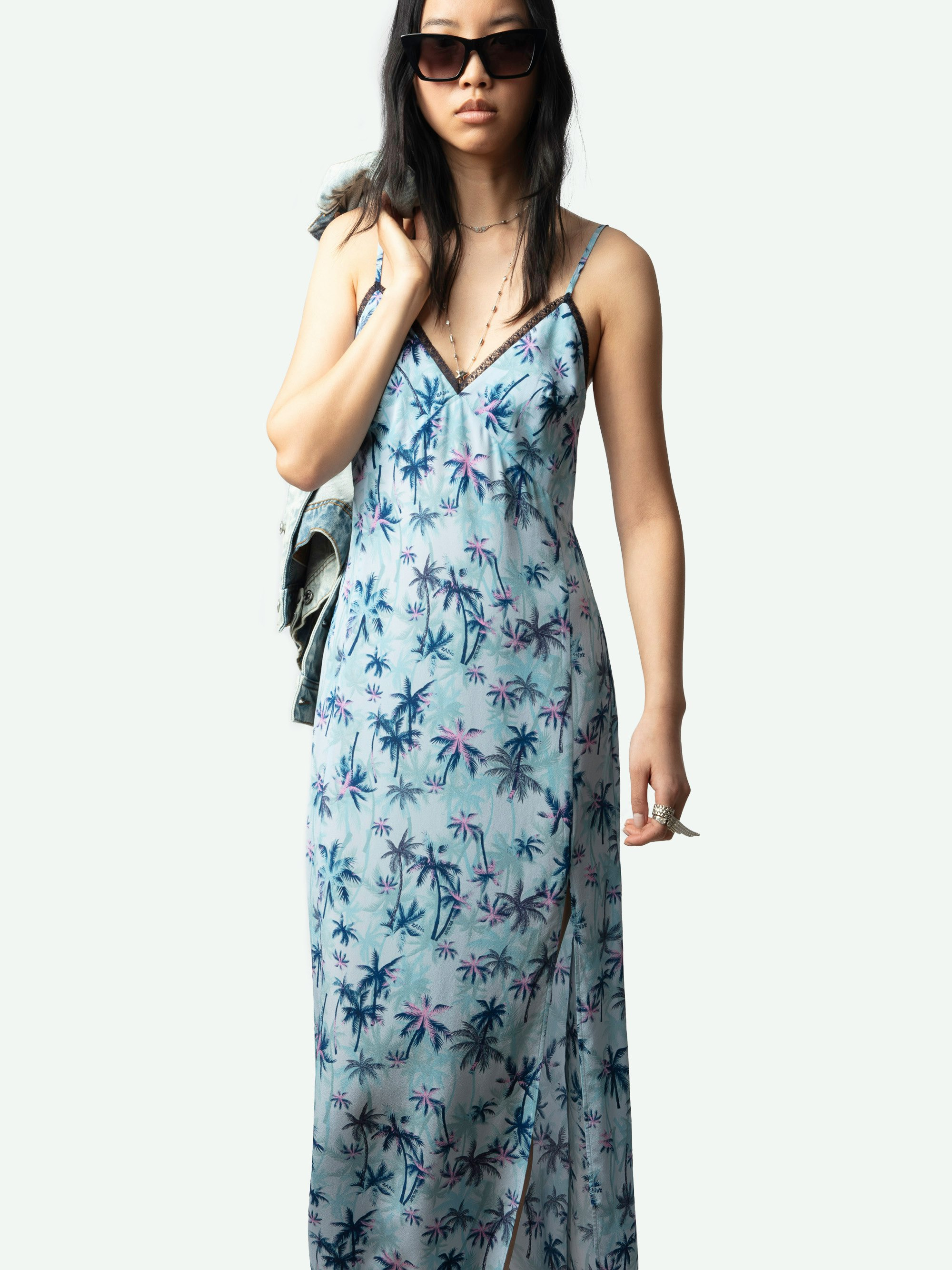 Ramelil Silk Vacation Dress - 5