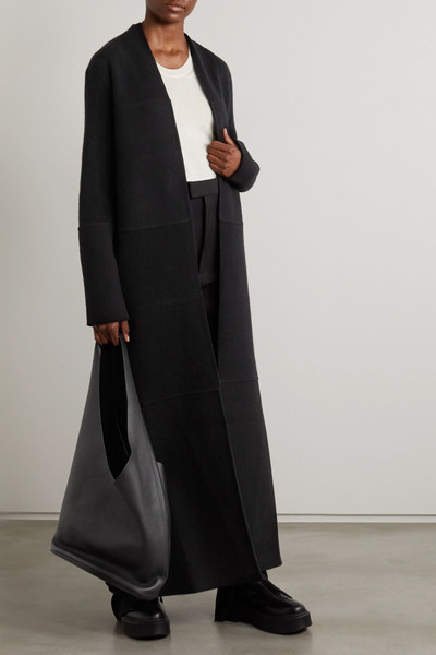 The Row Ariane paneled cashmere and wool-blend coat outlook