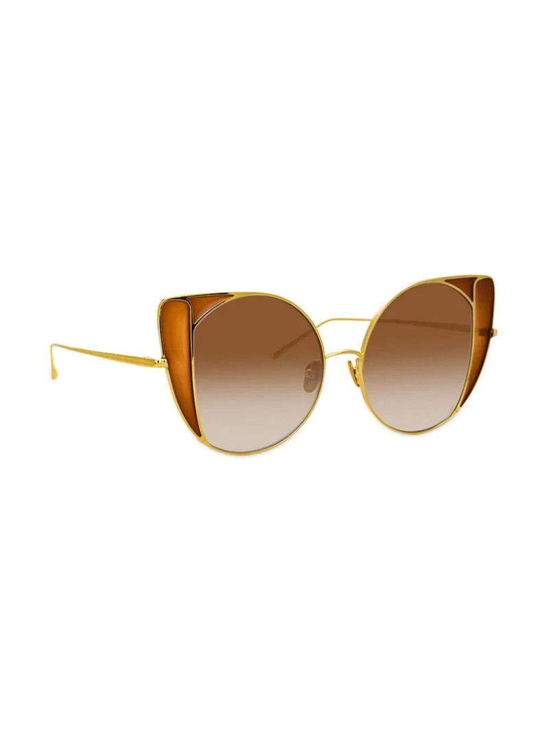 LINDA FARROW cat eye sunglasses outlook