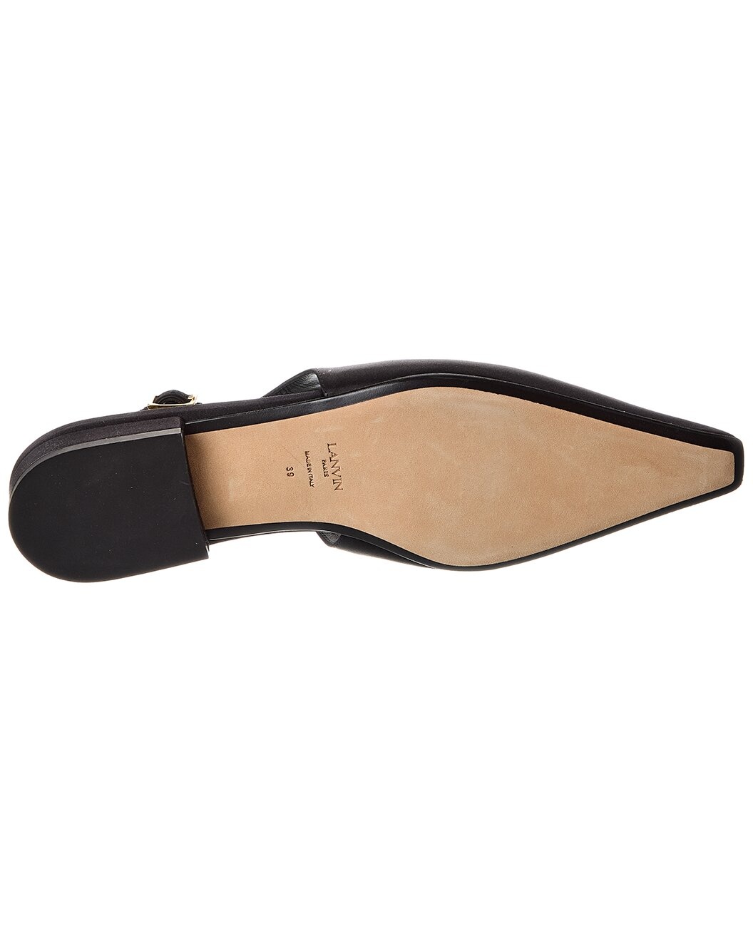 LANVIN Swing Melodie Leather Sandal - 4
