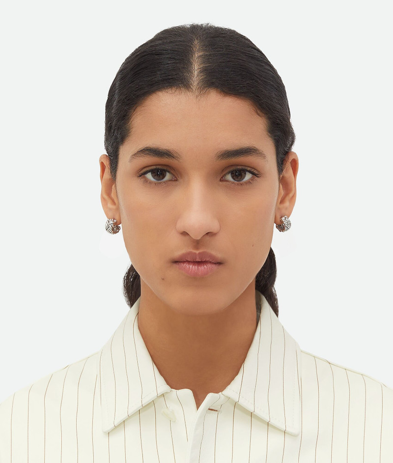 Bottega Veneta Intreccio Small Earrings outlook