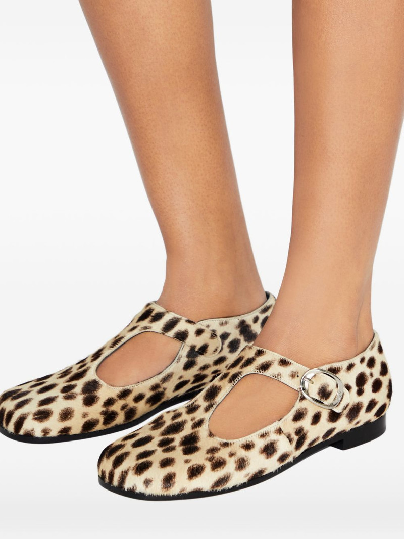 t strap violet buckle shoes 1