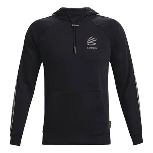 Under Armour Curry Long Sleeve Hoodie 'Black' 1366626-001 - 1