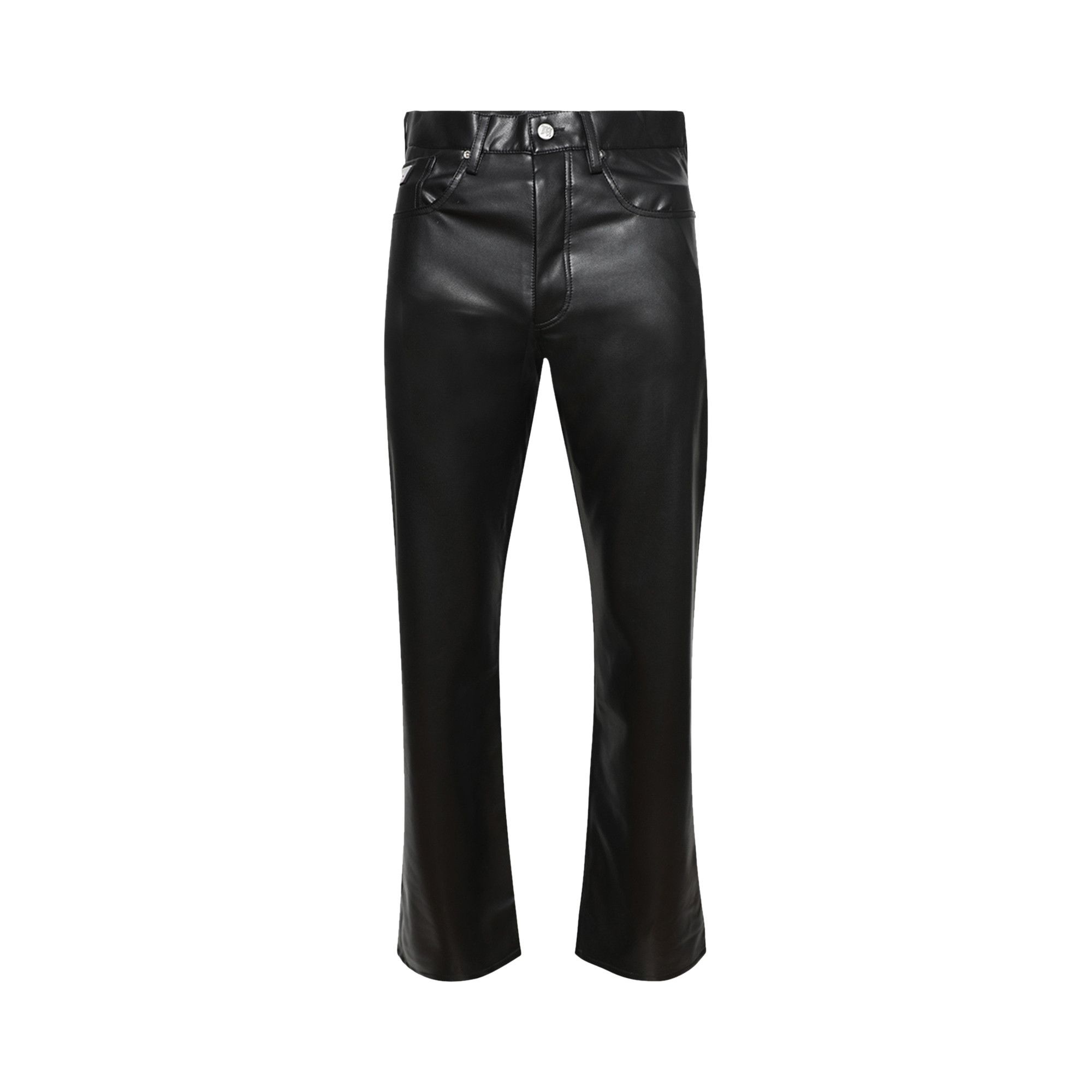 MISBHV Faux Leather Trousers 'Black' - 1