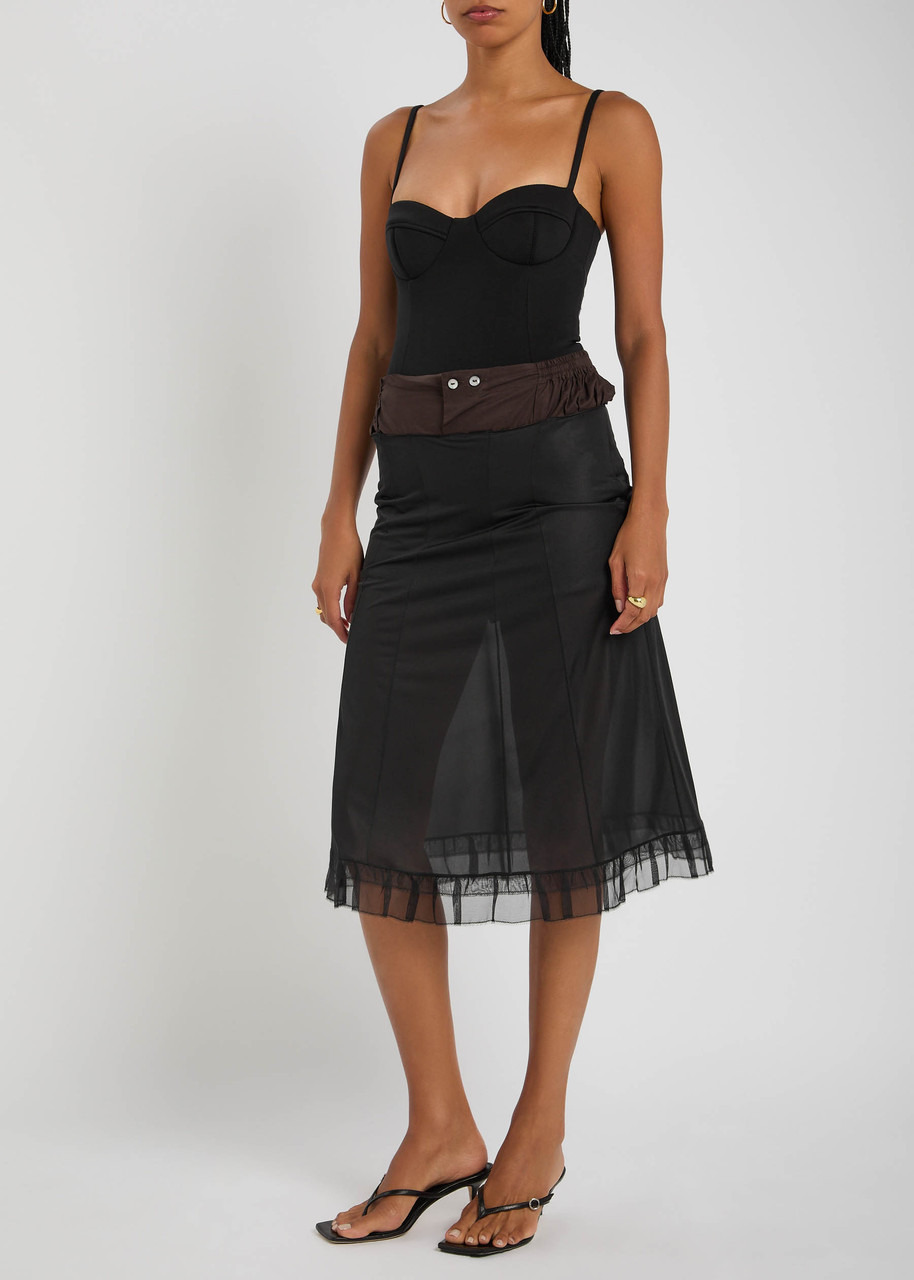 Esse Studios Panelled Jersey Bodysuit - 4