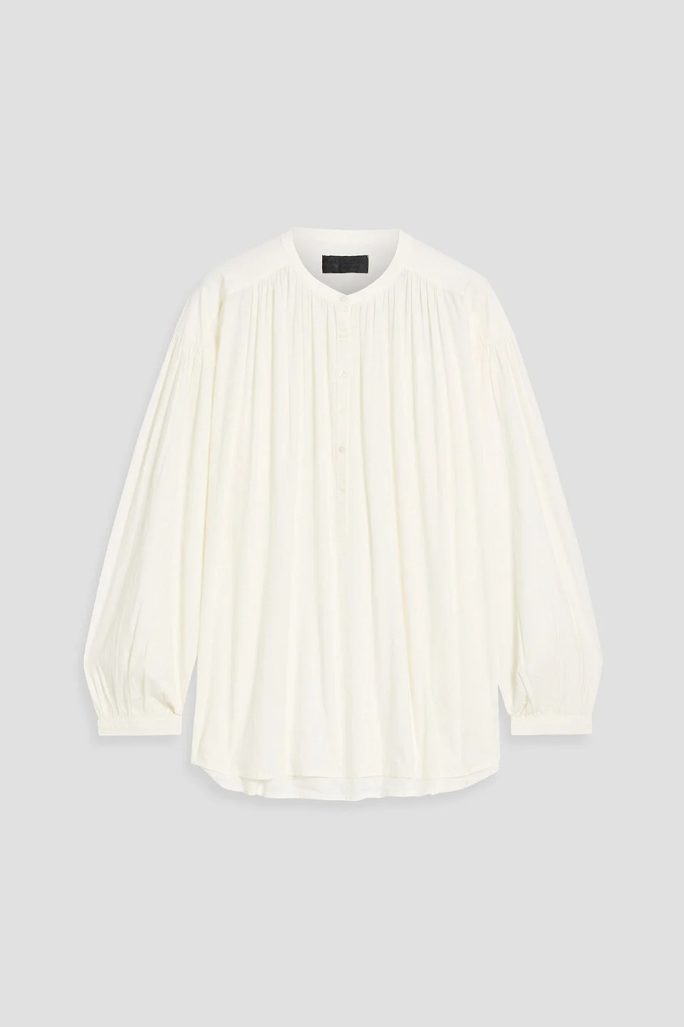 Neville cotton-jacquard blouse - 1