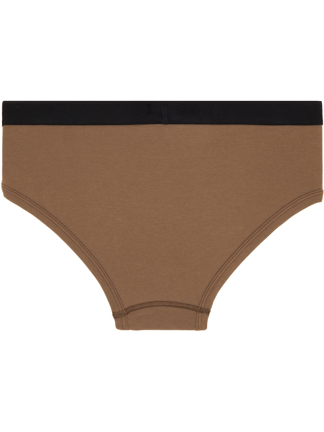 Brown Cotton Briefs - 2