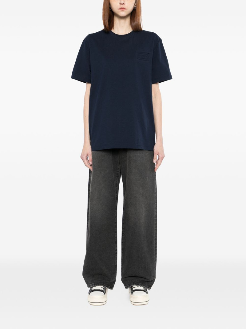logo-embroidered T-shirt 3