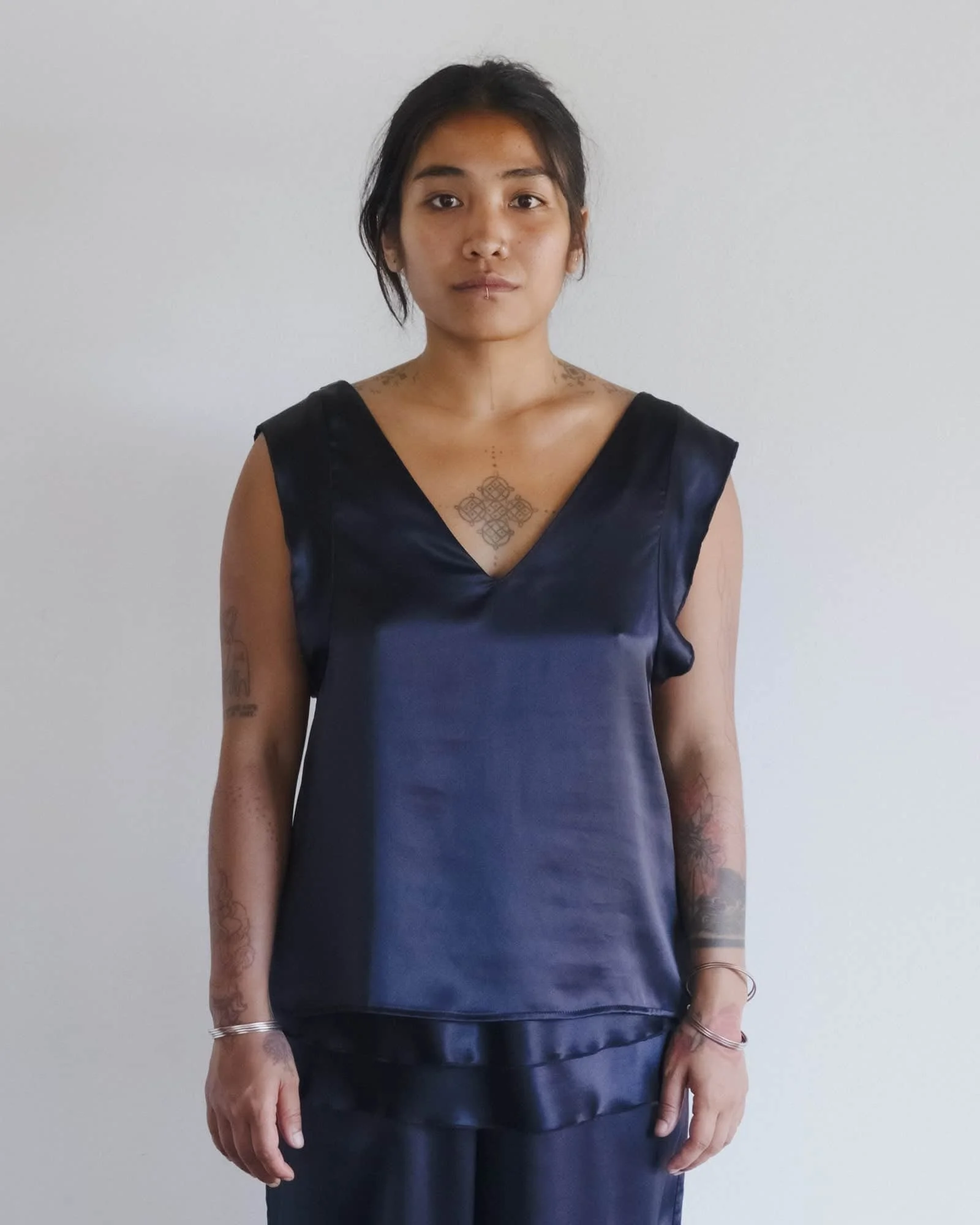 Kin Top
- Silk Satin - 1