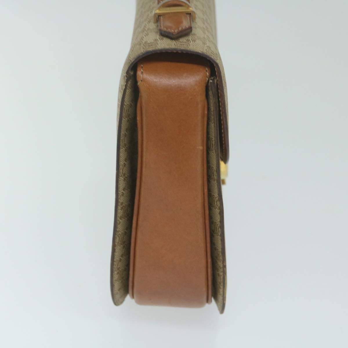 CELINE Macadam Canvas Hand Bag Beige - 5