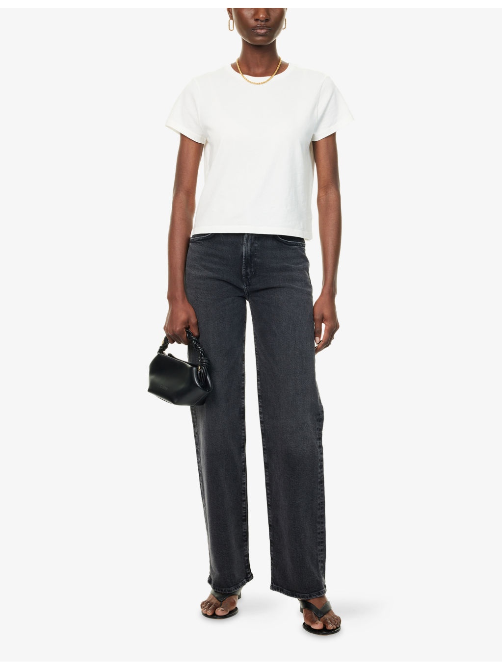 Harper Straight-Leg Stretch-Denim Jeans - 2