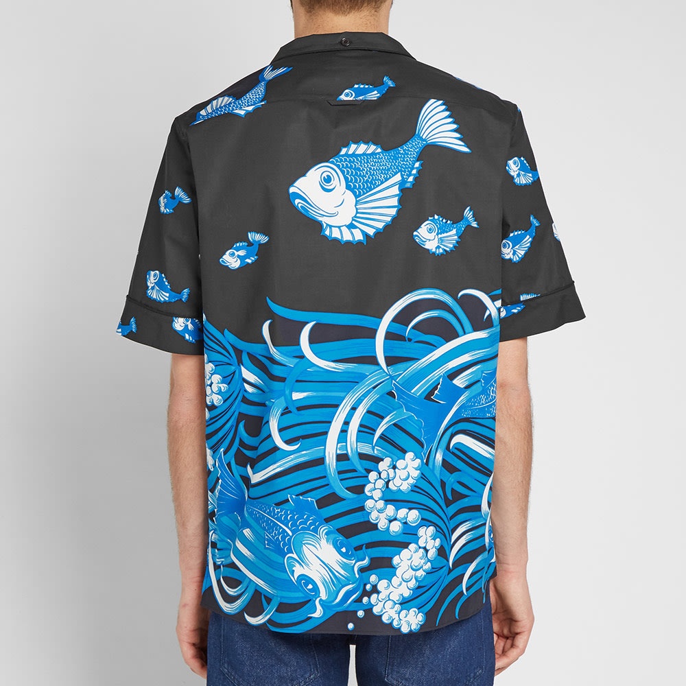 Valentino Fishrain Print Vacation Shirt - 5