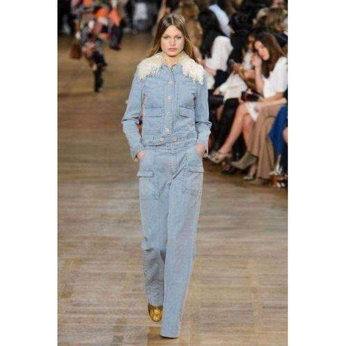 Corduroy Wide Leg Trousers Pants - 2
