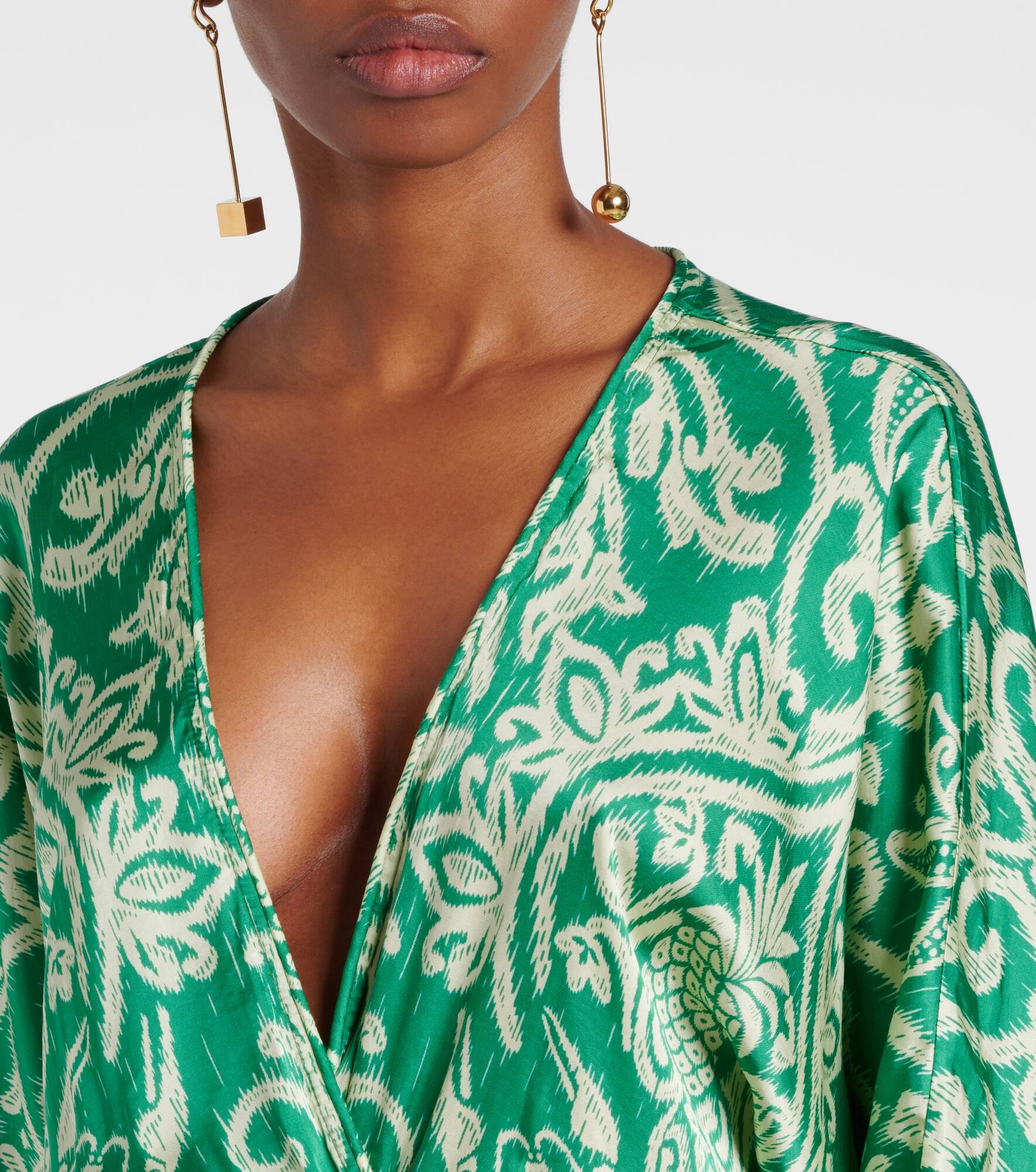 Ilona printed maxi dress - 4
