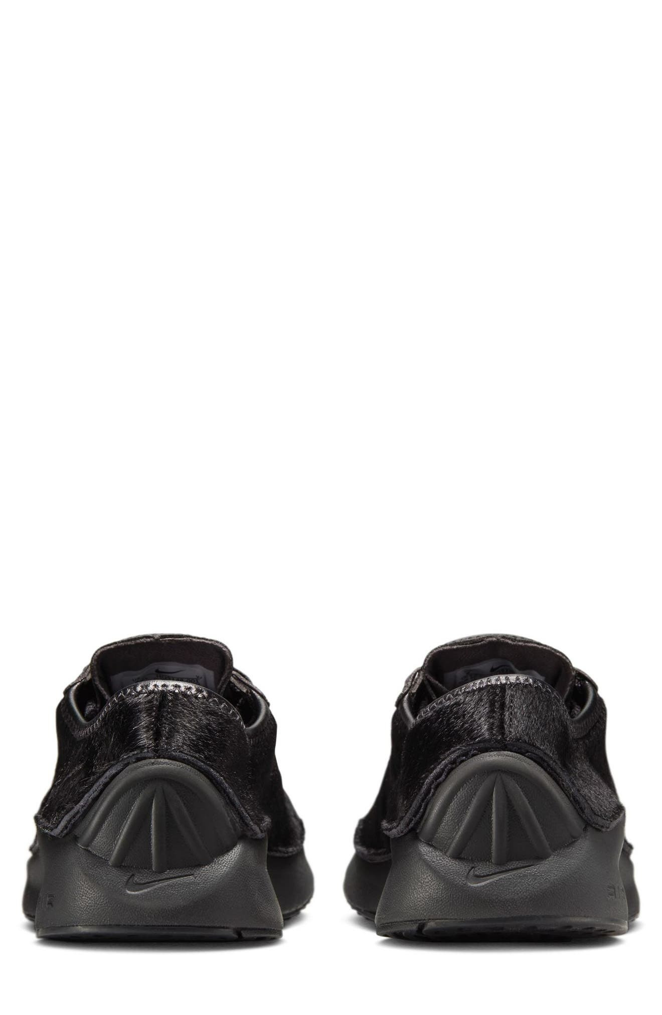 Nike Air Superfly Genuine Calf Hair Sneaker in Black/Off Noir/Photon Dust at Nordstrom - 6