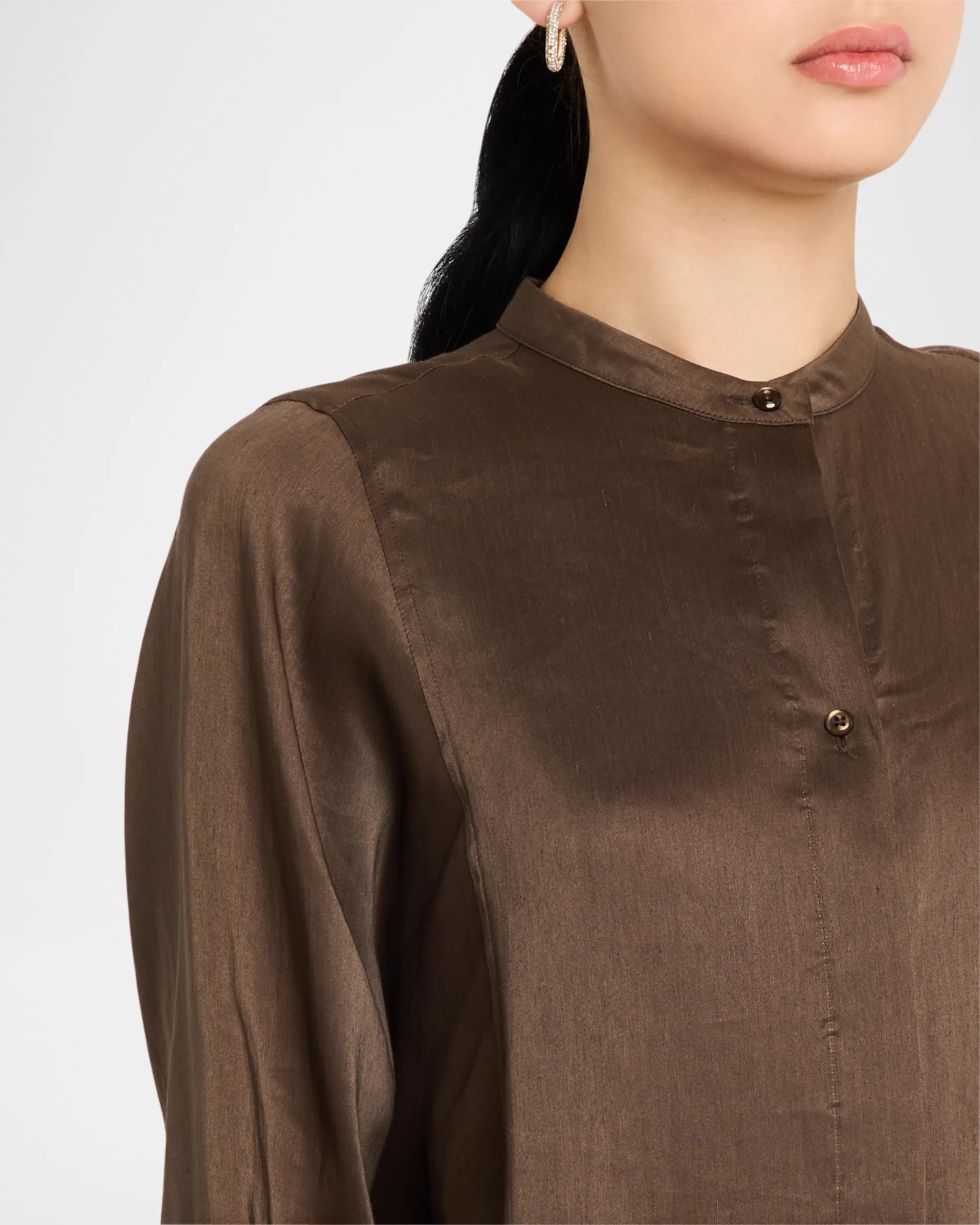 Siara Blouse Deep Taupe - 5