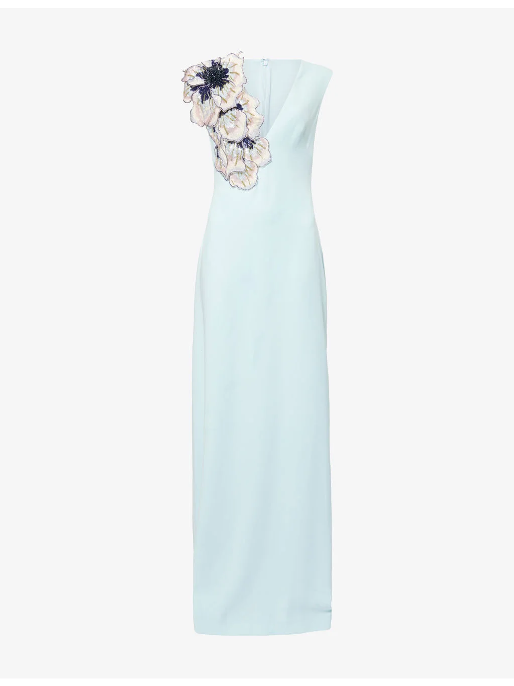 Perlina Sequin-Embellished Satin Gown - 1