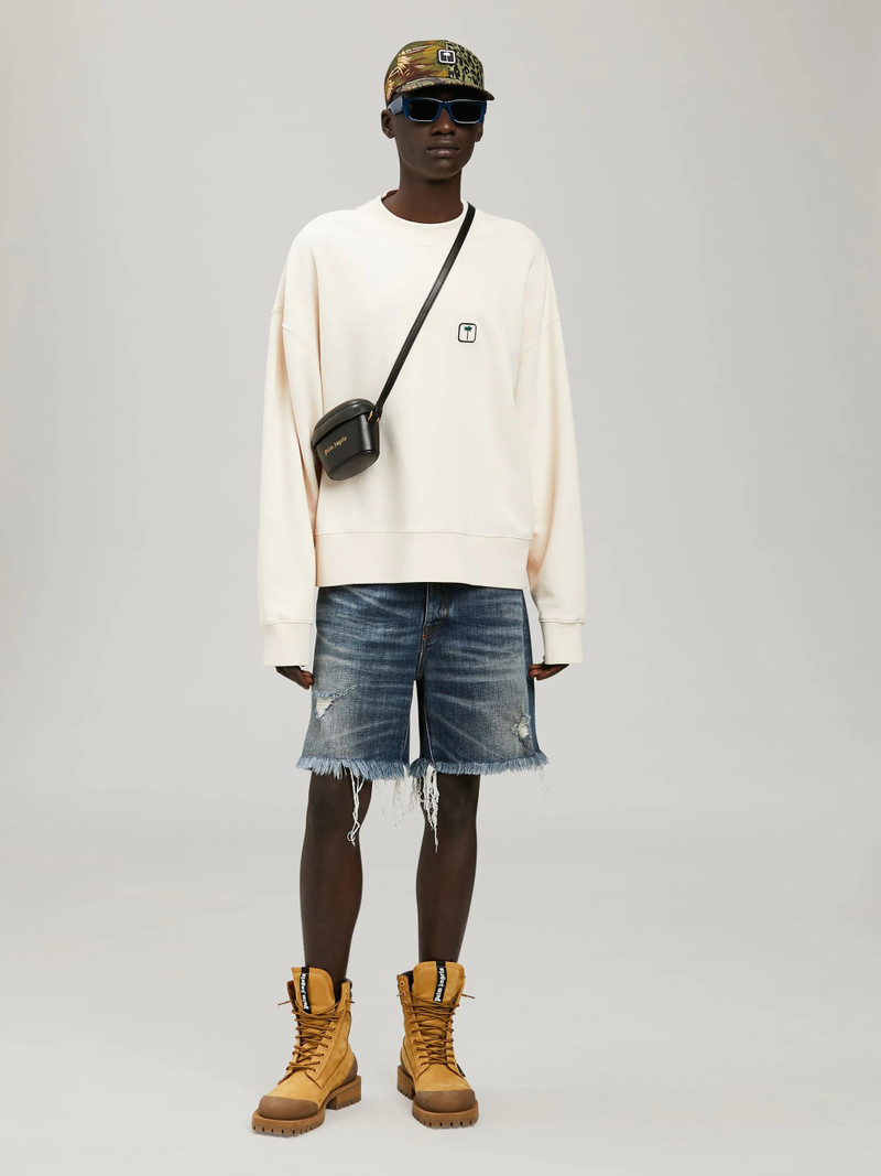 Palm Angels SHORT DENIM PANTS outlook
