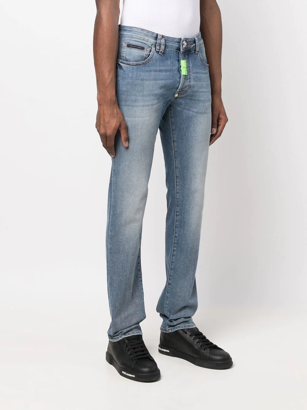 Hexagon straight-cut jeans - 3